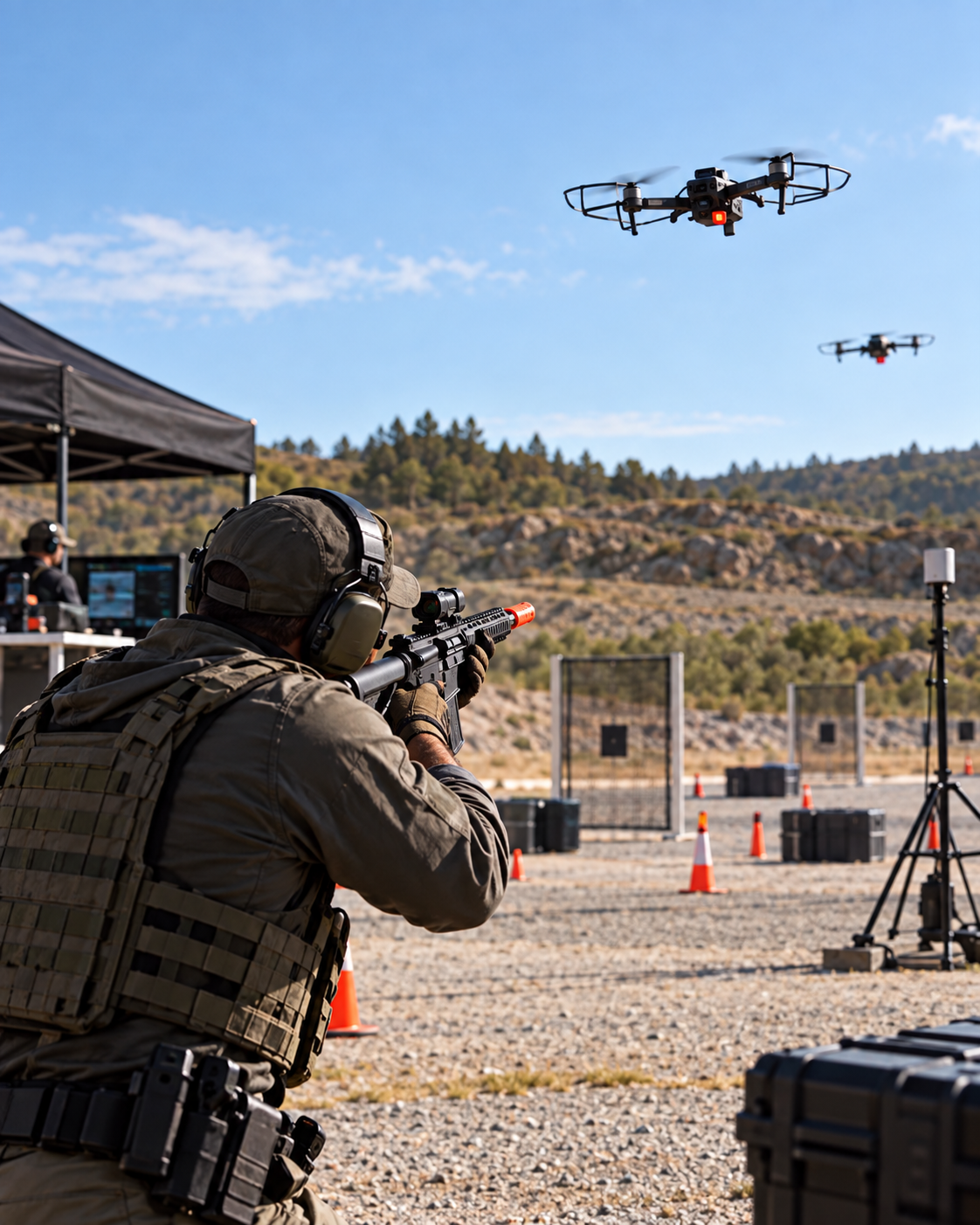 Counter-drone training with INTAR™